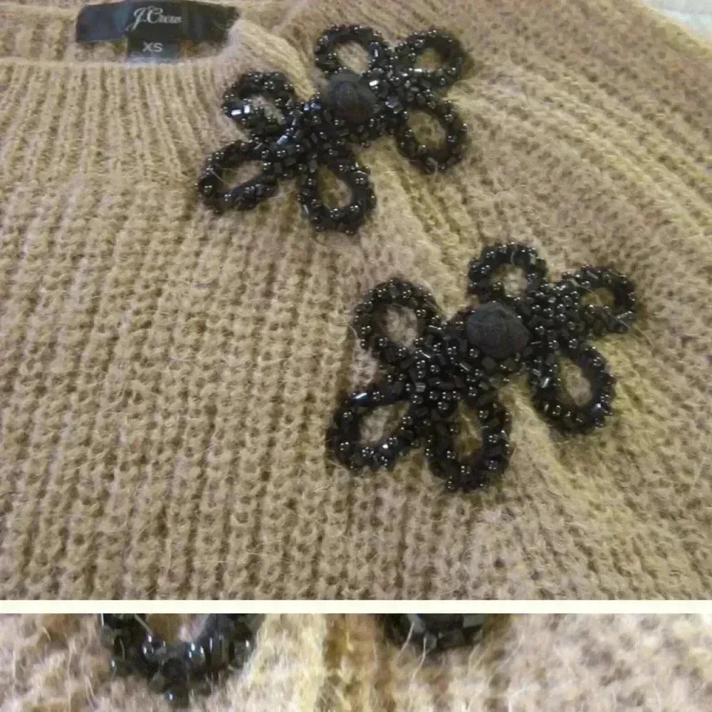 JCrew beaded alpaca blend sweater - Picture 4 of 5